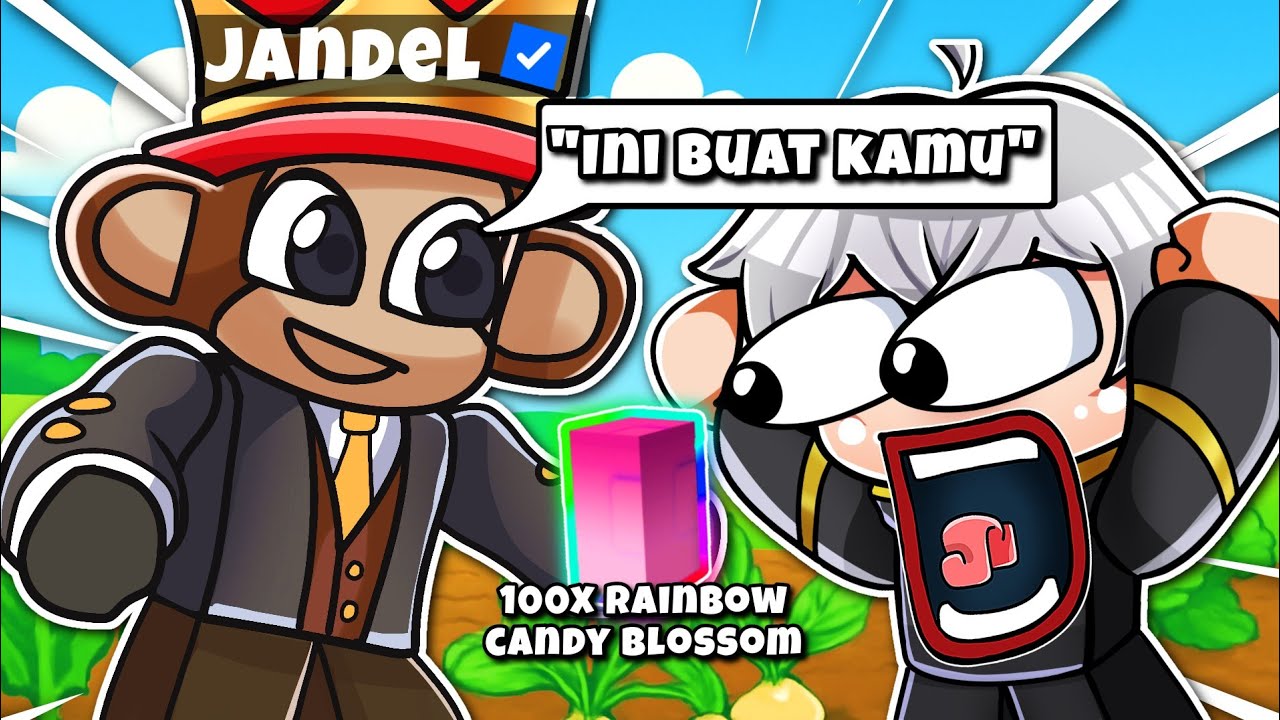 Owner GROW A GARDEN Kasih Aku 100 SEED RAINBOW CANDY BLOSSOM