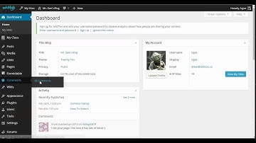 Edublogs - How to Approve, Unapprove and Delete Comments from Your Blog