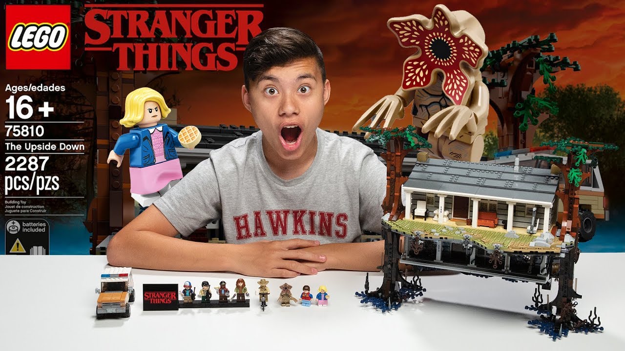 THE UPSIDE DOWN!!! Stranger Things - Set 75810 Build Review! - YouTube