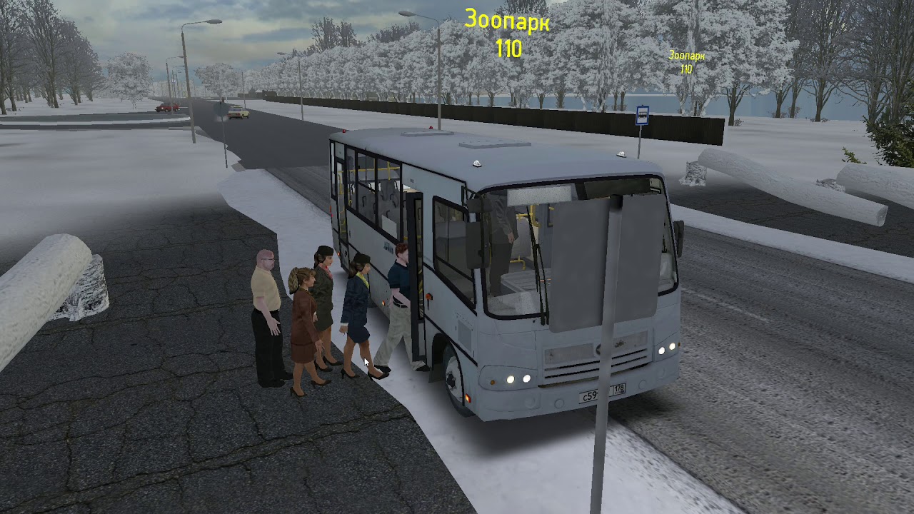 OMSI 2 ПАЗ 3204 Кострома маршрут 110