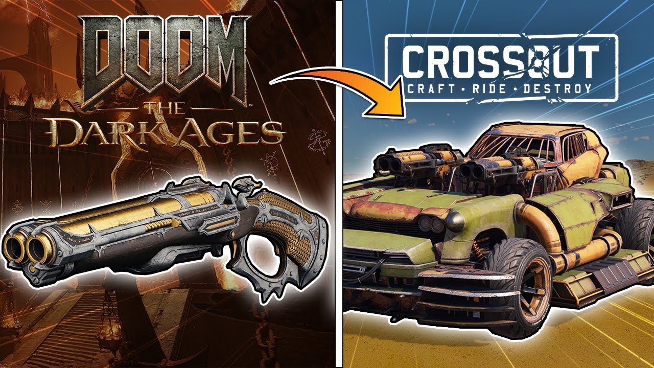 Using Weapons From Doom, The Dark Ages in Crossout!