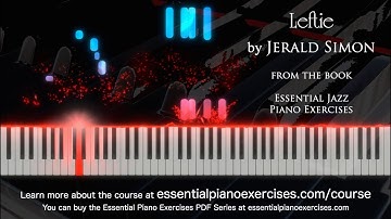 Leftie by Jerald Simon - Learn to Play Jazz and Blues Piano the FUN Way!