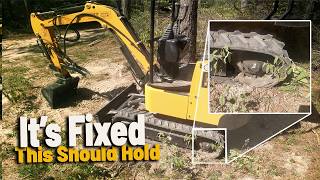 Mini Excavator Is Fixed  - This Should Do It!