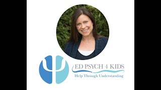 An educational psychology assessment with EdPsych4Kids