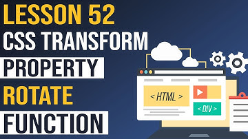 CSS transform Property | rotate function | CSS Tutorial in Hindi (Lesson 52)