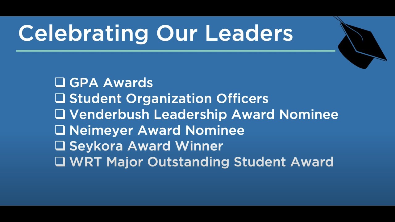 Slideshow that celebrates our leaders