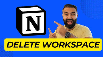 The RIGHT way to DELETE a workspace in Notion