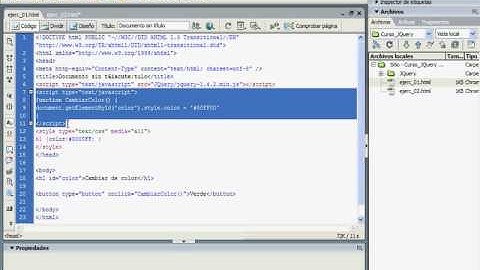 Curso de JQuery - Video 03