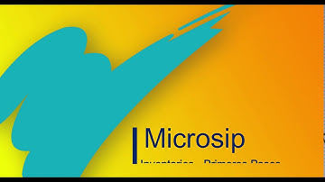 Centros de costos - Inventarios Microsip
