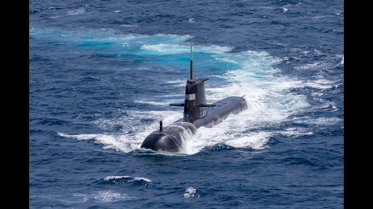 Australia Invests $2 8 Billion in Nuclear Submarine Shipyard - YouTube