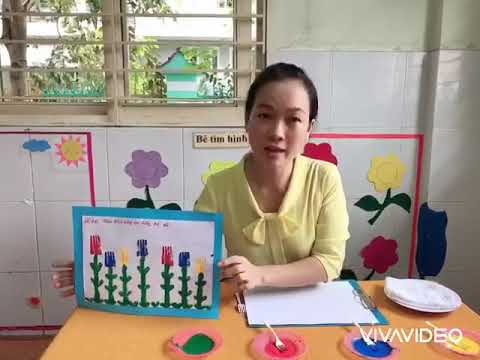 Clip Tạo hình bông hoa bằng nĩa GV thực hiện: Cô Võ Thị Minh Thông Lứa tuổi: Nhà trẻ (24 - 36 tháng tuổi)