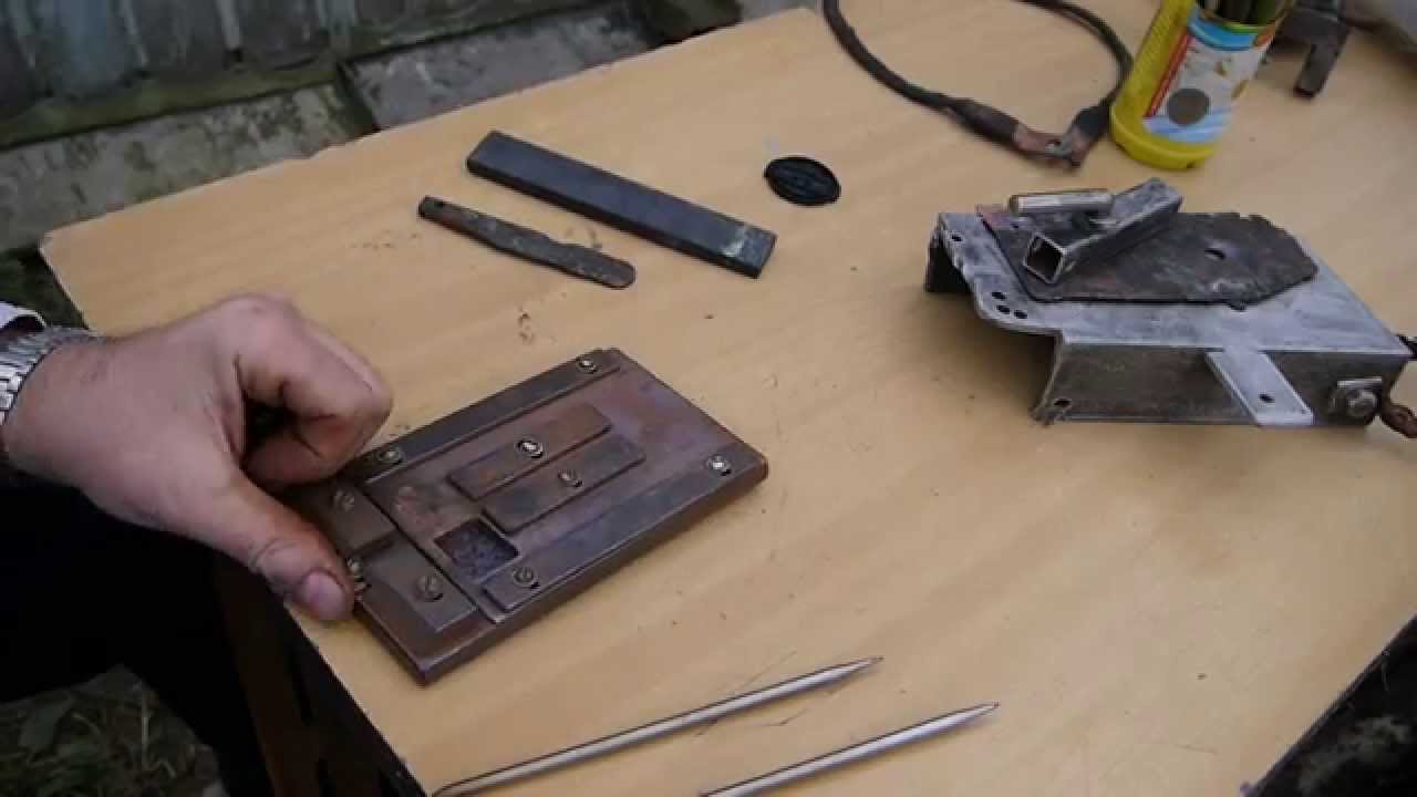 ТИГ сварка в аргоне , приспособление для сварки. - YouTube