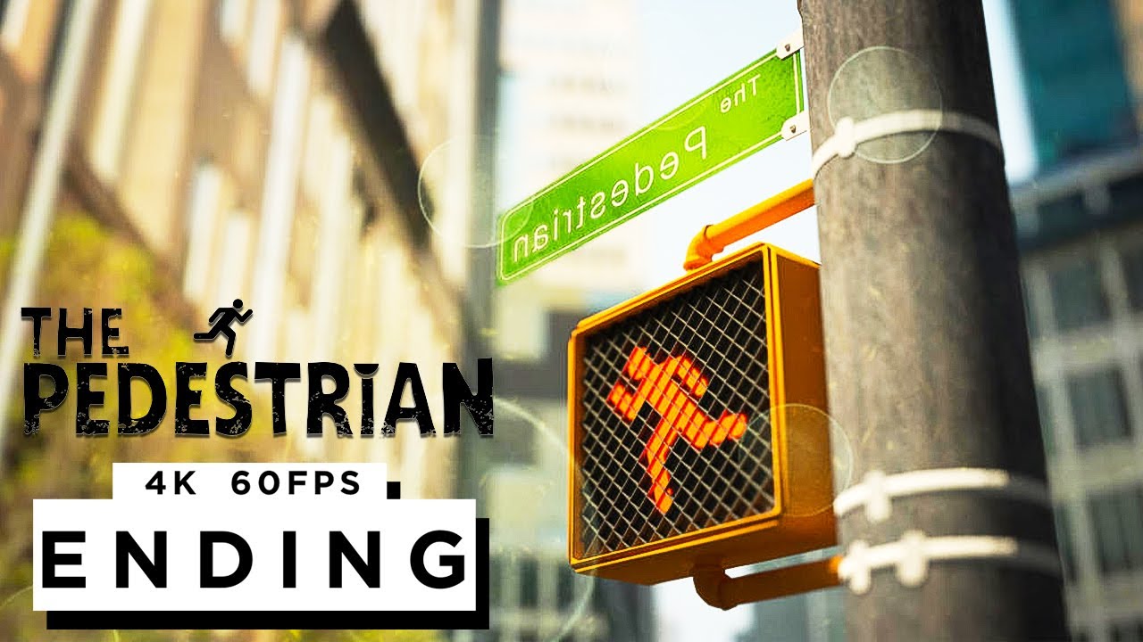 THE PEDESTRIAN ENDING Walkthrough Gameplay Part 2 (4K 60FPS) FULL GAME