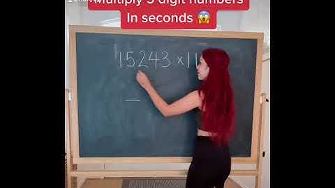 Multiply 5 Digit Numbers in 5 Seconds