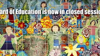 BOARD OF EDUCATION - REGULAR MEETING – JANUARY 13, 2026