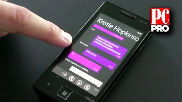 Windows Phone 7 - Mango update demo