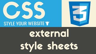 External Style Sheets | CSS | Tutorial