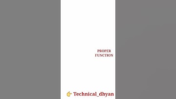 How to use PROPER Function in excel | Capitalizes the first letter in each word of a text value