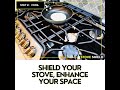 Stove Shield is the perfect blend of style and function for your kitchen. #stoveshield