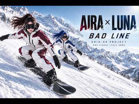 🌟AIRA × LUNA -🎵BAD LINE | ARIA-09 Project (Official Audio)