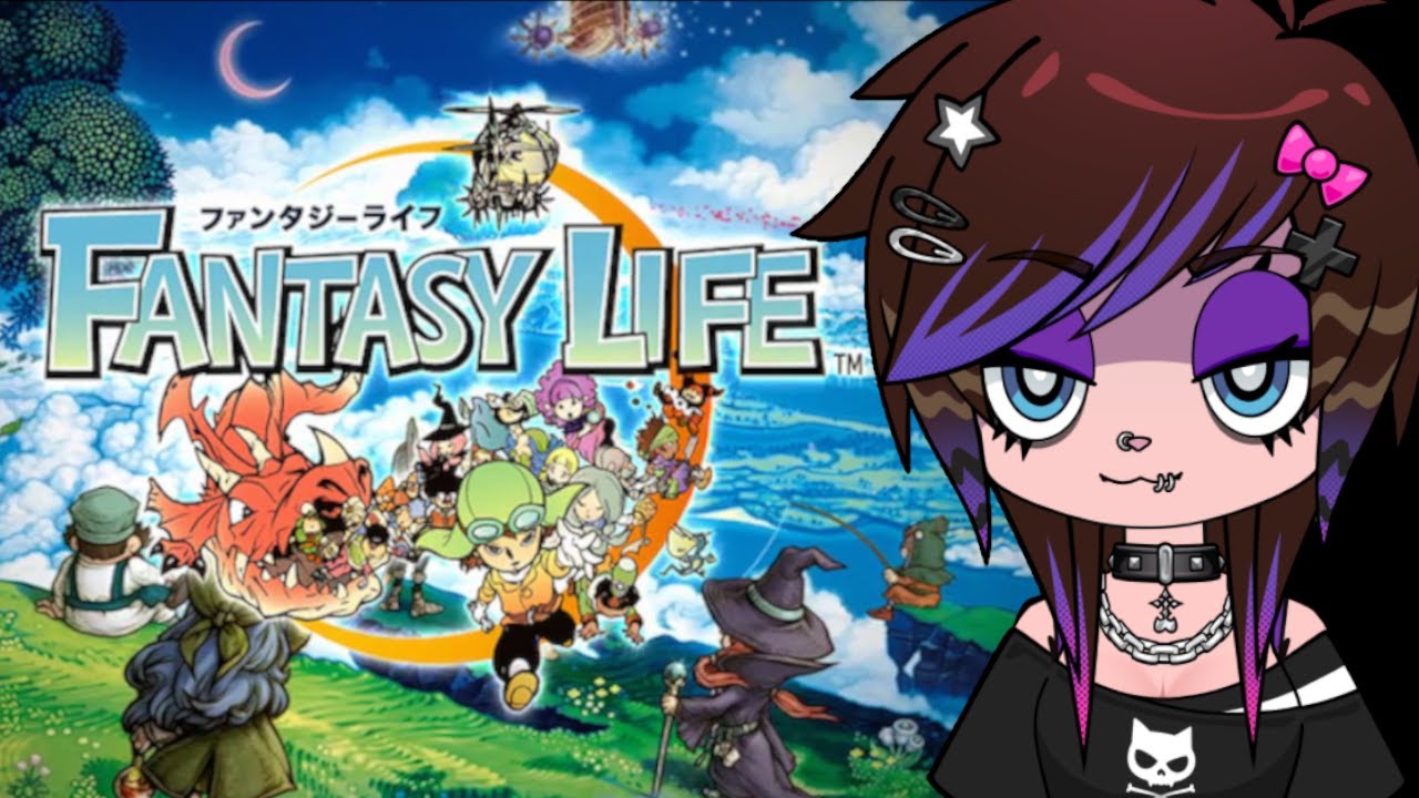 Fantasy Life - getting over a cold but i still want to stream