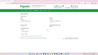 Navigating the APC AP9630J Web Console ( APC SMART-UPS )