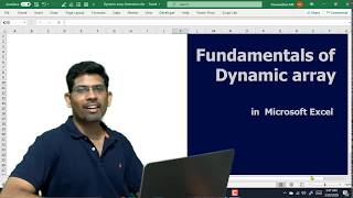 Celebrity Fundamentals of dynamic array| How to frame a dynamic array formula in MS Excel Wealth