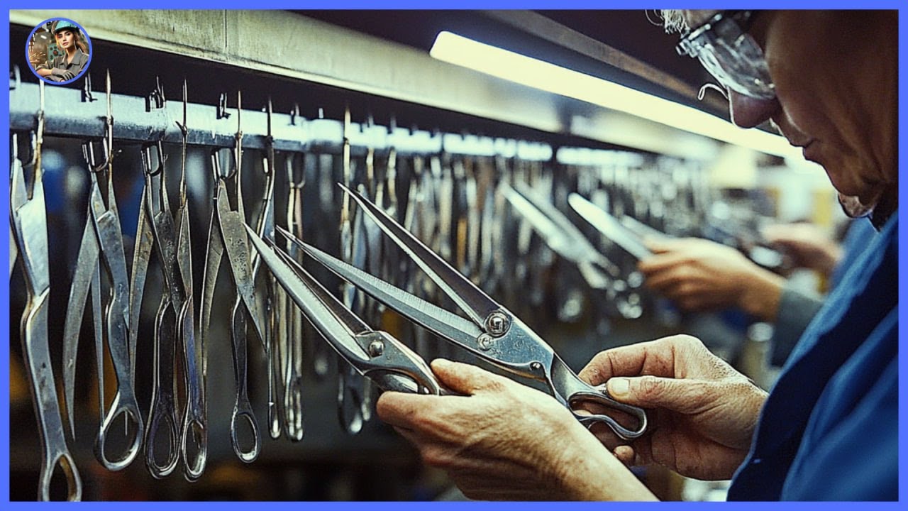 Production Process: From Steel to Perfection – Crafting High-Quality Scissors #26