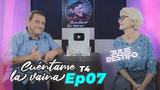 "Ahí es que el show se puso bueno😆" Julie Restifo y Emilio Lovera Cuéntame la Vaina T4Ep07