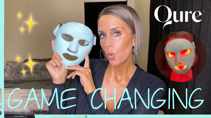 GAME CHANGING: QURE LED MASK REVIEW AFTER TESTING FOR 2 MONTHS | RADIANT SKIN IN 3 MINUTES A DAY