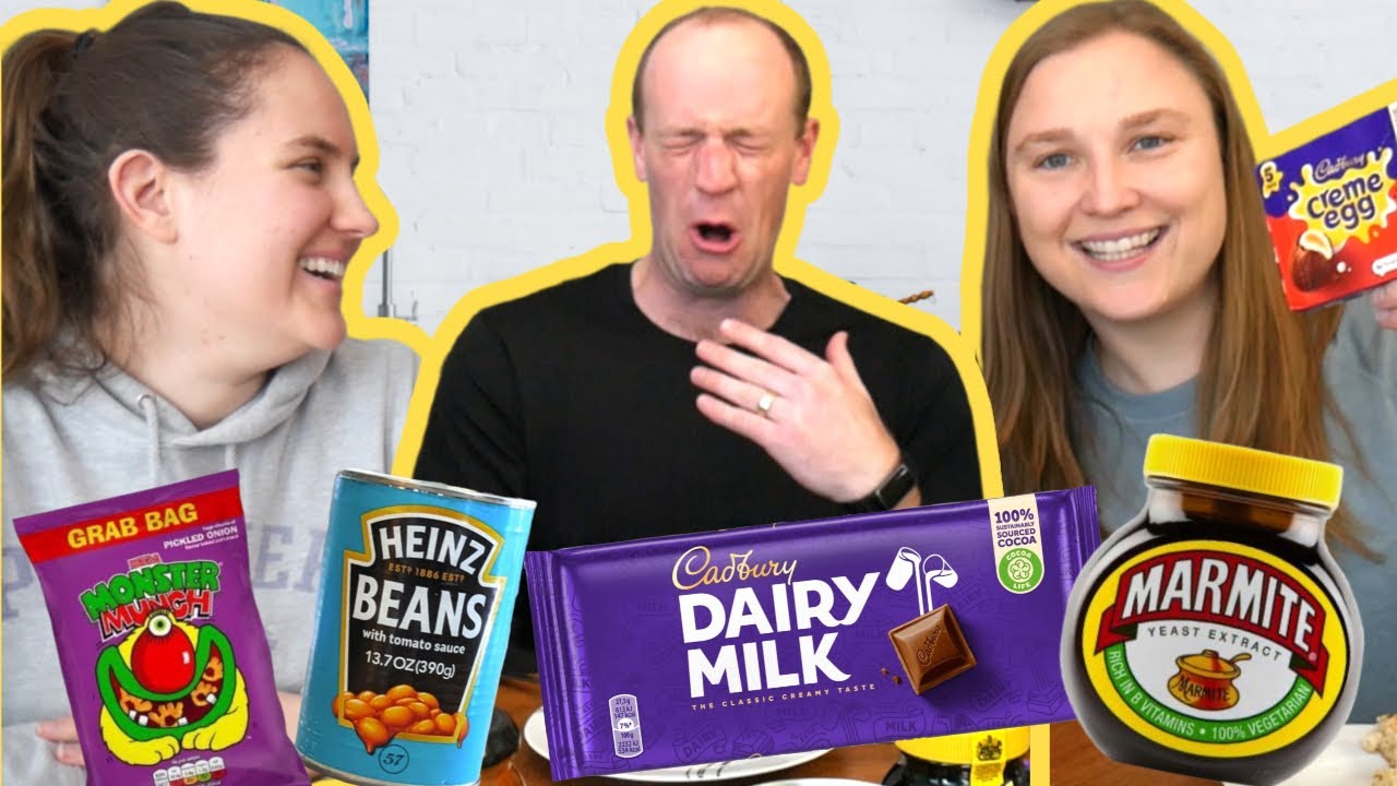 Americans try iconic BRITISH food for the FIRST time!