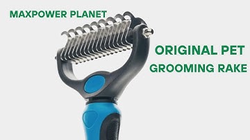 Maxpower Pet Grooming Brush Review – Best Brush for Shedding Dogs? (Must-Have for Shedding Dogs!)