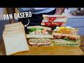Cómo hacer PAN DE MOLDE bueno (y 5 sandwiches)