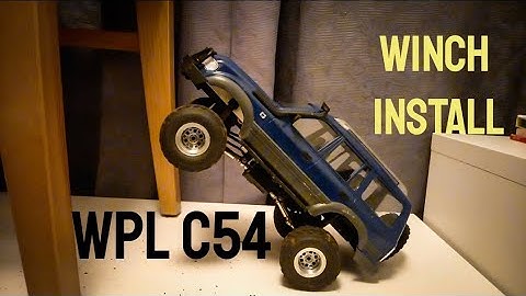 How to... WPL winch assembly and installation guide on the C54!