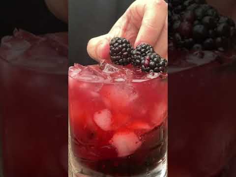 "bramble cocktail" created by Dick Bradsell in the 1980s in London