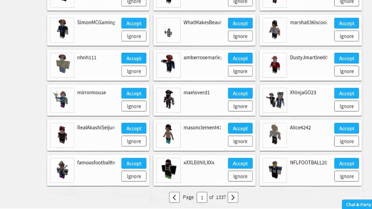 Famous Roblox Players Usernames