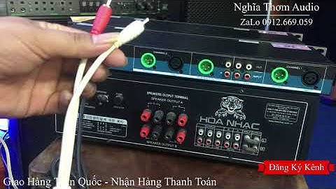 Cách Kết Nối Nâng Tiếng CB 800 UTra Với Amly Gửi A Xiêm Bình Dương LH 0912.669.059