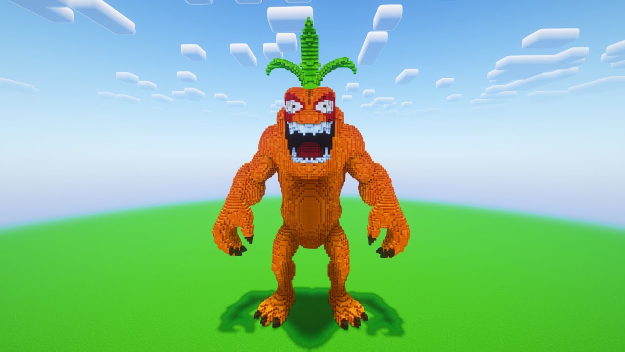 Minecraft Furious Carrot Statue ( Download ) - YouTube