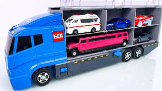 トミカ☆世界の高級な車のミニカーを開封してコンボイへ収納！ホンダ