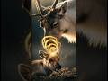 Mom is the whole world to the little reindeer. How will the mother choose? #wildlife #animalshorts