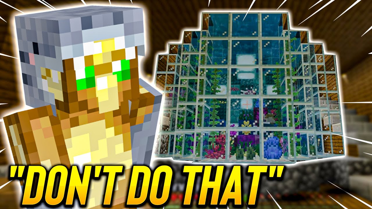FoolishG Building An AQUARIUM In Dream SMP