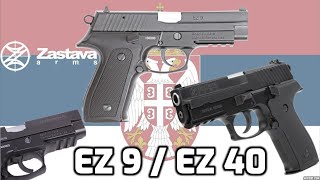 Najbolji srpski vojni pištolj Zastava EZ9/EZ40 - Best Serbian Military Pistol Zastava EZ9/EZ40
