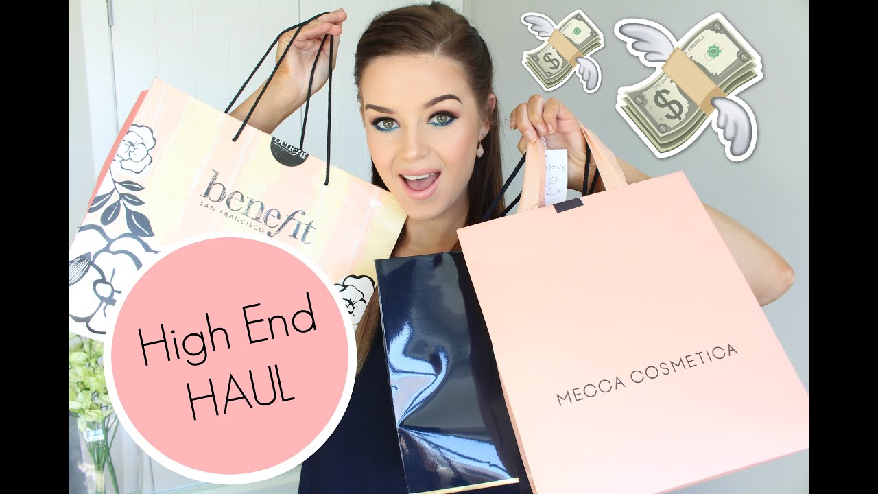 MASSIVE High End Makeup Haul & Swatches