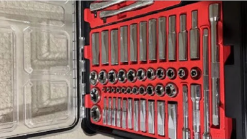 Milwaukee Ratchet & Socket Set 106PC 48 22 9486, Wrench set honest review