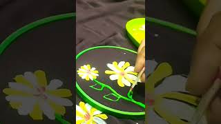 Handpaint hijab #handpainted #diy #bangla_tutorial #handpaint_tutorial #sharminrimasworld #shorts