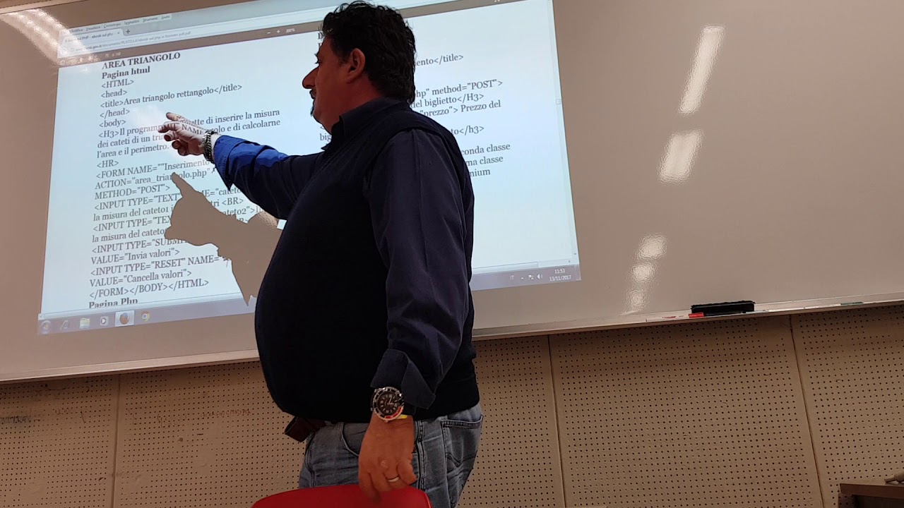 Lezione Modulo form e pagina Php parte 1 - YouTube