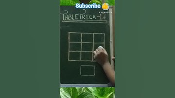 📚📝Table Trick Of 17 👍table by 17 #maths #tabletrick #table #table #shorts 🔥🔥