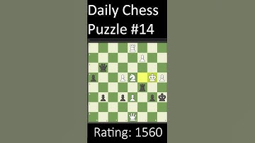Daily Chess Puzzle no.14 #shorts