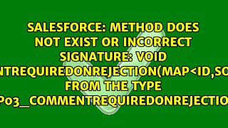 Method does not exist
