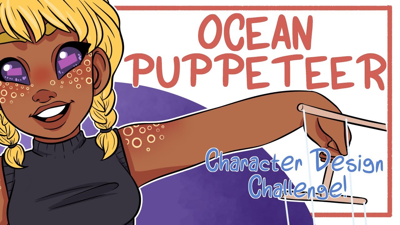 OCEAN PUPPETEER - Character Design Challenge - Aesthetic (Drawing Ideas